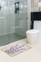 Mijölnir Alfombrilla de Baño 100% Poliéster Suave Antialérgica Antideslizante 40 x 60 cm